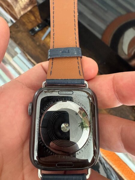 Apple Watch Series 5 GPS 44mm defect, ecran spart
